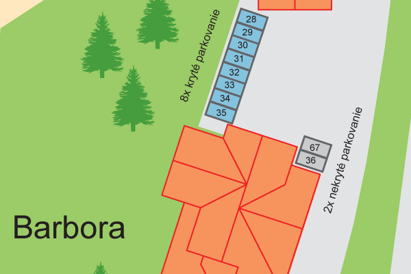 Vonkajšie parkovanie