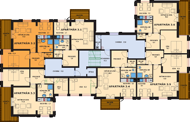 Apartmán 3.2
