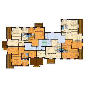 1. poschodie domu Barbora