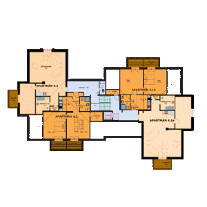 Podkrovie domu Helena