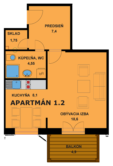 Apartment 1.2