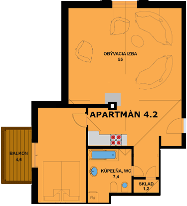 Apartmán 4.2