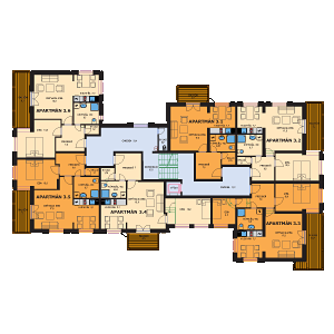 2. poschodie domu Olívia