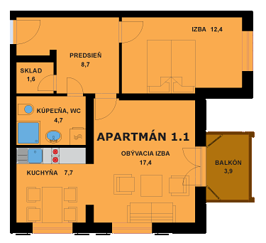 Apartment 1.1