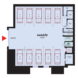 Polosuterén domu Renata