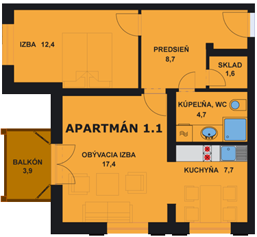 Apartment 1.1