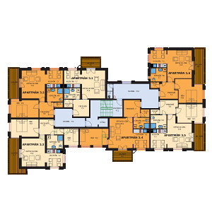 2. poschodie domu Viktória