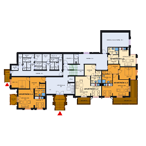 Prízemie domu Viktória